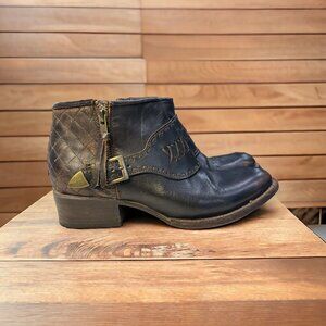 Freebird by Steven Two-Tone Ankle Boots